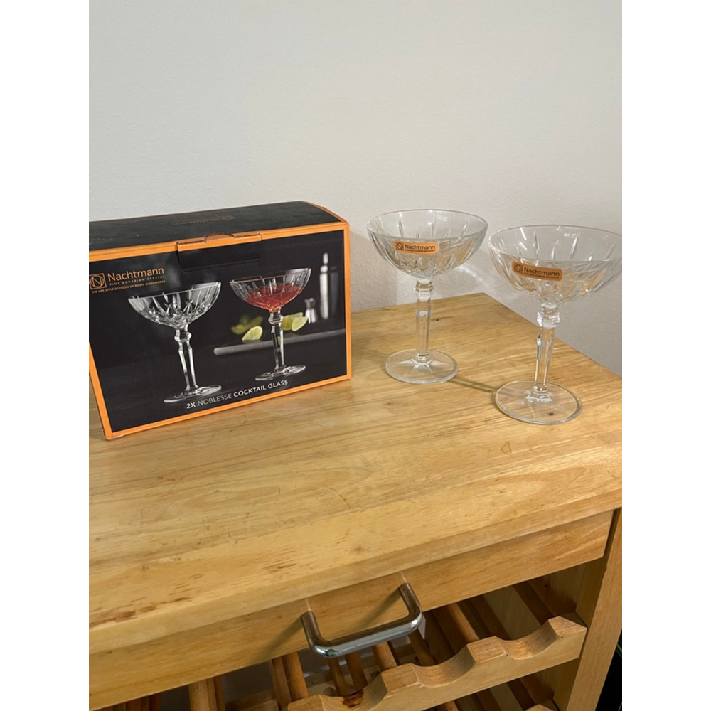 Nachtmann Noblesse Coupe Cocktail Glasses Set of 2